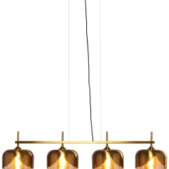 KARE Design Hängeleuchten-Hangeleuchte Golden Goblet Quattro O25Cm