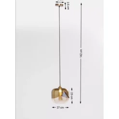 KARE Design Hängeleuchten-Hangeleuchte Golden Goblet O25Cm