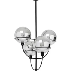 KARE Design Hängeleuchten-Hangeleuchte Lantern 4Er Schwarz