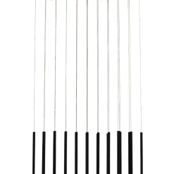 KARE Design Hängeleuchten-Hangeleuchte Living Vegas Schwarz Matt Led 120Cm