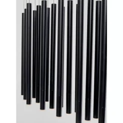 KARE Design Hängeleuchten-Hangeleuchte Living Vegas Schwarz Matt Led 120Cm