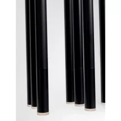 KARE Design Hängeleuchten-Hangeleuchte Living Vegas Schwarz Matt Led 120Cm