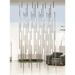 KARE Design Hängeleuchten-Hangeleuchte Living Vegas Deluxe Chrome Led