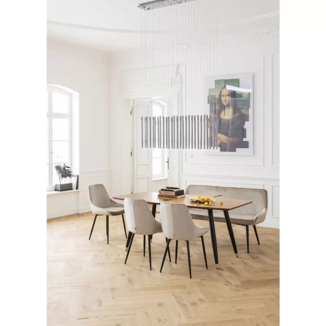 KARE Design Hängeleuchten-Hangeleuchte Living Vegas Chrome Led