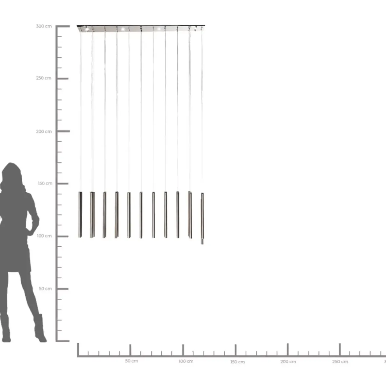 KARE Design Hängeleuchten-Hangeleuchte Living Vegas Chrome Led