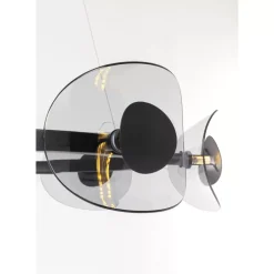 KARE Design Hängeleuchten-Hangeleuchte Mariposa Schwarz Smoke O81Cm