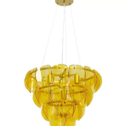 KARE Design Hängeleuchten-Hangeleuchte Mariposa Three Circle Brass O60Cm