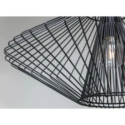 KARE Design Hängeleuchten-Hangeleuchte Modo Wire Round Schwarz