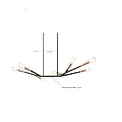 KARE Design Hängeleuchten-Hangeleuchte Monte Carlo Sette Copper