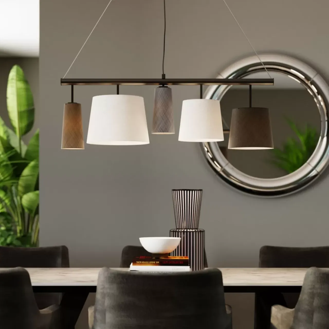 KARE Design Hängeleuchten-Hangeleuchte Parecchi Black 100