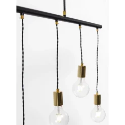 KARE Design Hängeleuchten-Hangeleuchte Pole Black Six