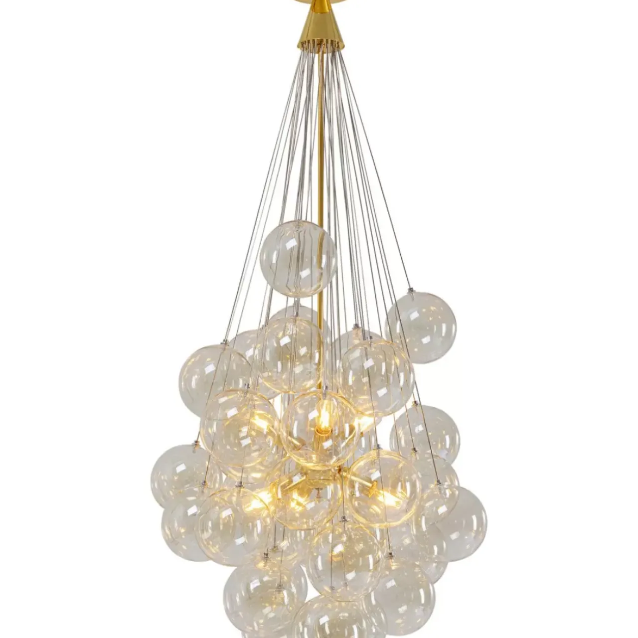 KARE Design Hängeleuchten-Hangeleuchte Snowballs Amber O50Cm