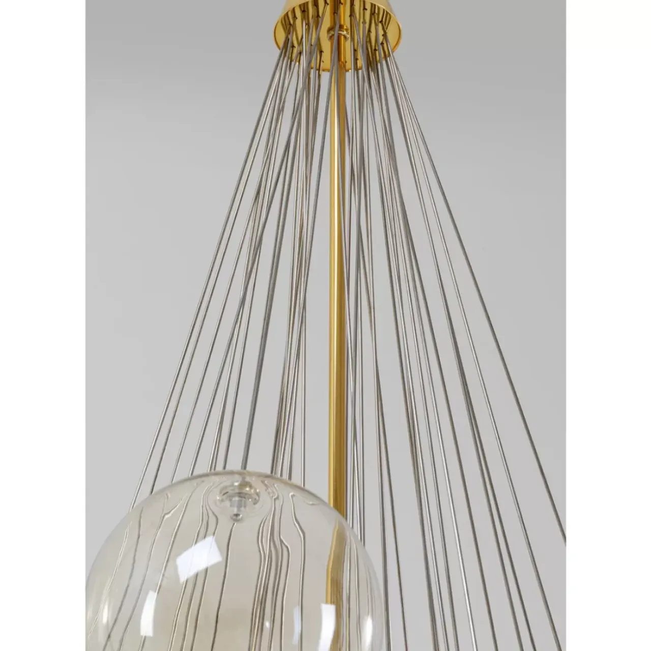 KARE Design Hängeleuchten-Hangeleuchte Snowballs Amber O50Cm