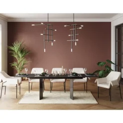 KARE Design Hängeleuchten-Hangeleuchte Sticks Schwarz