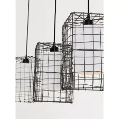 KARE Design Hängeleuchten-Hangeleuchte Three Grids 120Cm