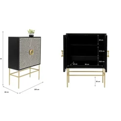 KARE Design Kommoden & Sideboards-Highboard Electro