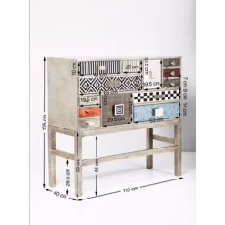 KARE Design Kommoden & Sideboards-Hochkommode Chalet 13 Schube