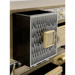 KARE Design Kommoden & Sideboards-Hochkommode Chalet Gold 13 Schube