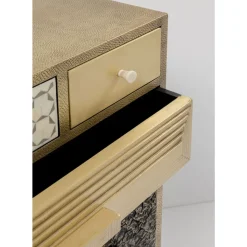 KARE Design Kommoden & Sideboards-Hochkommode Chalet Gold 13 Schube