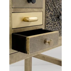 KARE Design Kommoden & Sideboards-Hochkommode Chalet Gold 13 Schube