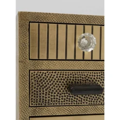 KARE Design Kommoden & Sideboards-Hochkommode Chalet Gold 13 Schube