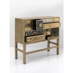 KARE Design Kommoden & Sideboards-Hochkommode Chalet Gold 13 Schube