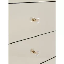 KARE Design Kommoden & Sideboards-Hochkommode Luxury Champagne 5 Schube