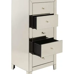 KARE Design Kommoden & Sideboards-Hochkommode Luxury Champagne 5 Schube