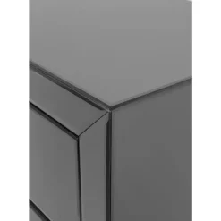 KARE Design Kommoden & Sideboards-Hochkommode Luxury Push 5 Schube Grau
