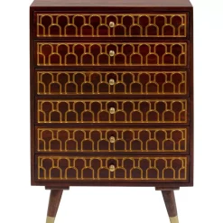 KARE Design Kommoden & Sideboards-Hochkommode Muskat 6 Schube