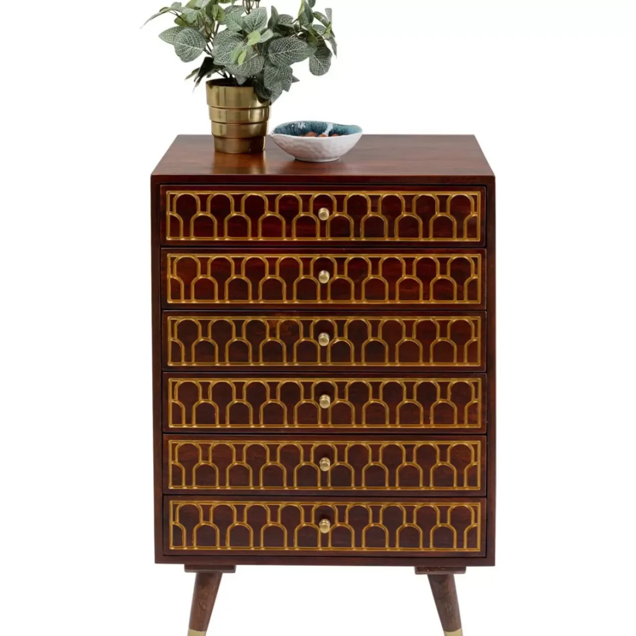 KARE Design Kommoden & Sideboards-Hochkommode Muskat 6 Schube