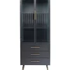 KARE Design Regale-Hochschrank La Gomera 2 Turen 3 Schube