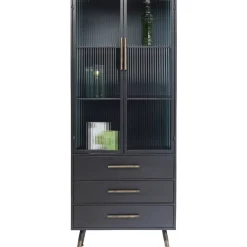 KARE Design Regale-Hochschrank La Gomera 2 Turen 3 Schube