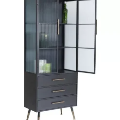 KARE Design Regale-Hochschrank La Gomera 2 Turen 3 Schube