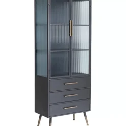 KARE Design Regale-Hochschrank La Gomera 2 Turen 3 Schube