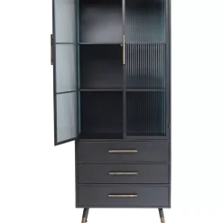 KARE Design Regale-Hochschrank La Gomera 2 Turen 3 Schube