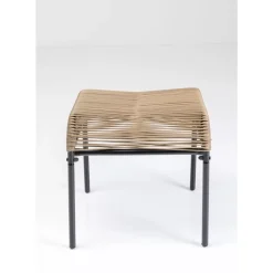 KARE Design Outdoormöbel-Hocker Acapulco Natur