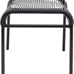 KARE Design Outdoormöbel-Hocker Acapulco Schwarz