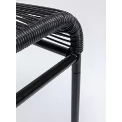KARE Design Outdoormöbel-Hocker Acapulco Schwarz