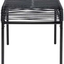 KARE Design Outdoormöbel-Hocker Acapulco Schwarz
