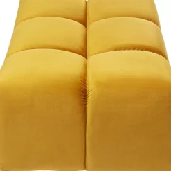 KARE Design Sitzbänke-Hocker Belami Velvet Amber 105X70Cm