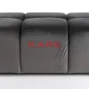 KARE Design Sitzbänke-Hocker Belami Velvet Grau 105X70Cm