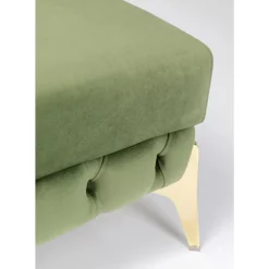 KARE Design Sitzbänke-Hocker Bellissima Velvet Grun 80