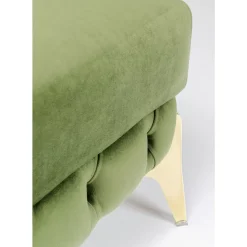 KARE Design Sitzbänke-Hocker Bellissima Velvet Grun 80
