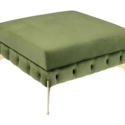 KARE Design Sitzbänke-Hocker Bellissima Velvet Grun 80