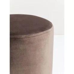 KARE Design Sitzbänke-Hocker Cherry Braun Brass O35Cm