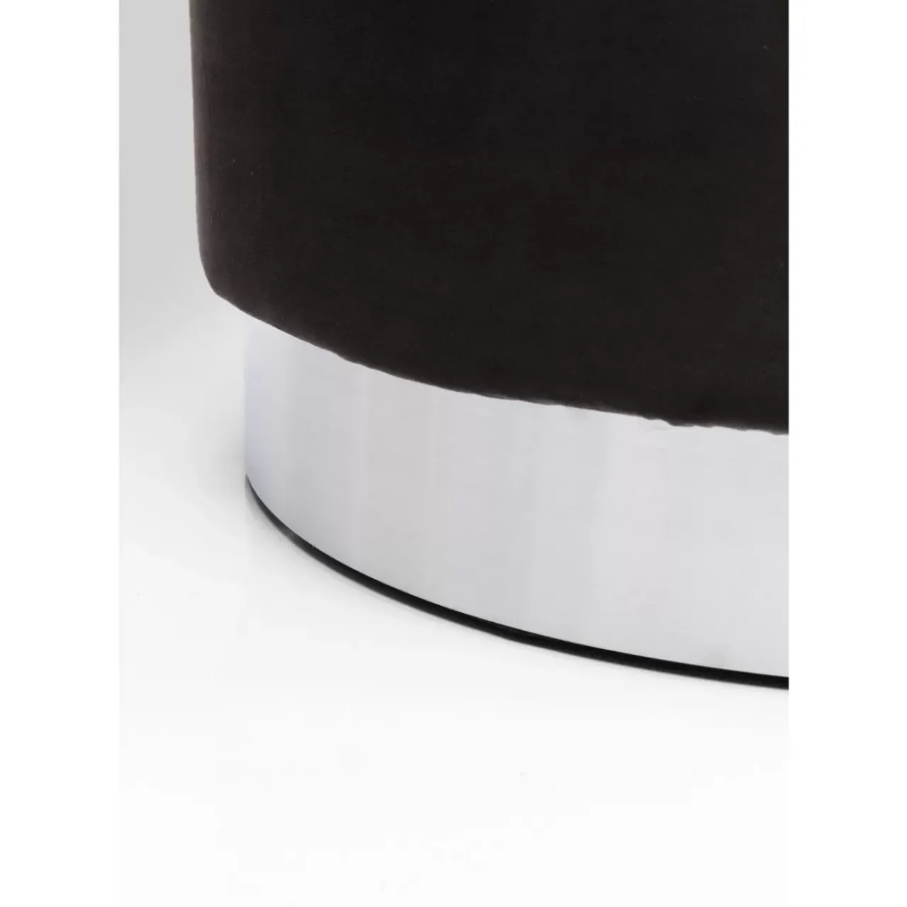 KARE Design Sitzbänke-Hocker Cherry Dunkelgrau Silver O55Cm