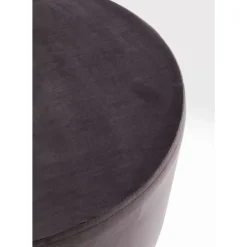 KARE Design Sitzbänke-Hocker Cherry Dunkelgrau Silver O55Cm