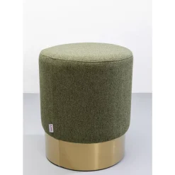 KARE Design Sitzbänke-Hocker Cherry Lina Grun Brass O35Cm