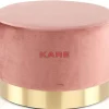 KARE Design Sitzbänke-Hocker Cherry Rose Brass O55Cm